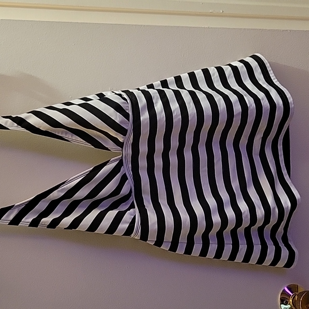 Striped Bathing Suit Top